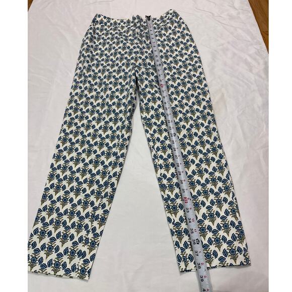 NWT Boden Womens 8 Regular Floral Pull on Pants Spring Office Contemporary - Picture 7 of 8